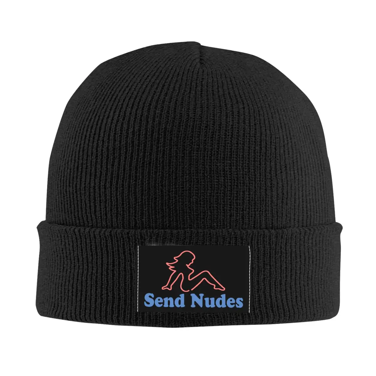 

Send Nudes Skullies Beanies Caps Men Women Unisex Street Winter Warm Knit Hat Adult Bonnet Hats