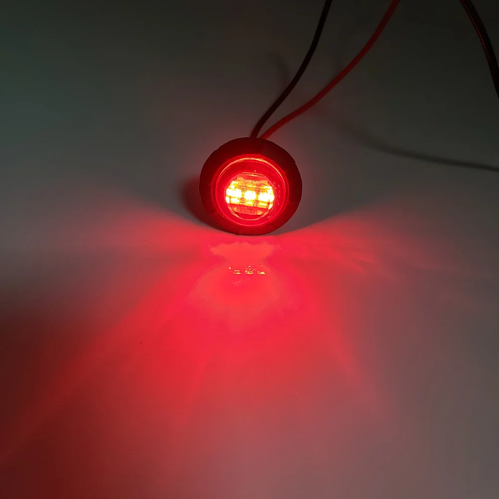 Габаритные огни 1 шт. 3/4 дюйма круглые фонари передняя и задняя сторона габаритные