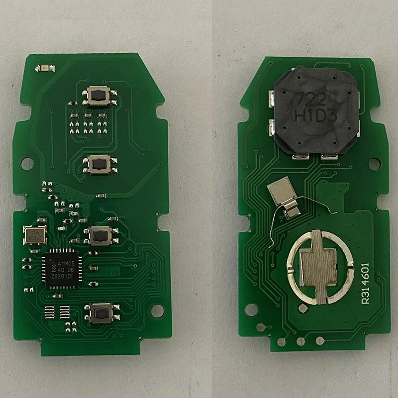 Запасной смарт-ключ KEYECU брелок без ключа 312/314 МГц 4A чип HYQ14FBN 231451-2000 для