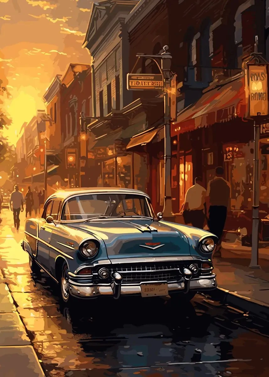 Печать на холсте 