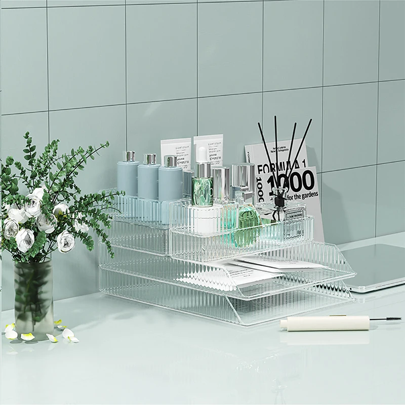 Прозрачный Пластиковый Органайзер Для Хранения Набор Стола И Ящиков Ящик