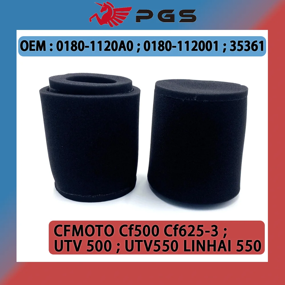 PGS 2 шт. воздушный фильтр элемент Comp пена для CF500 CF625 600 Z6 X6 X5 U5 го ATV 0180-1120A0 0180-112001