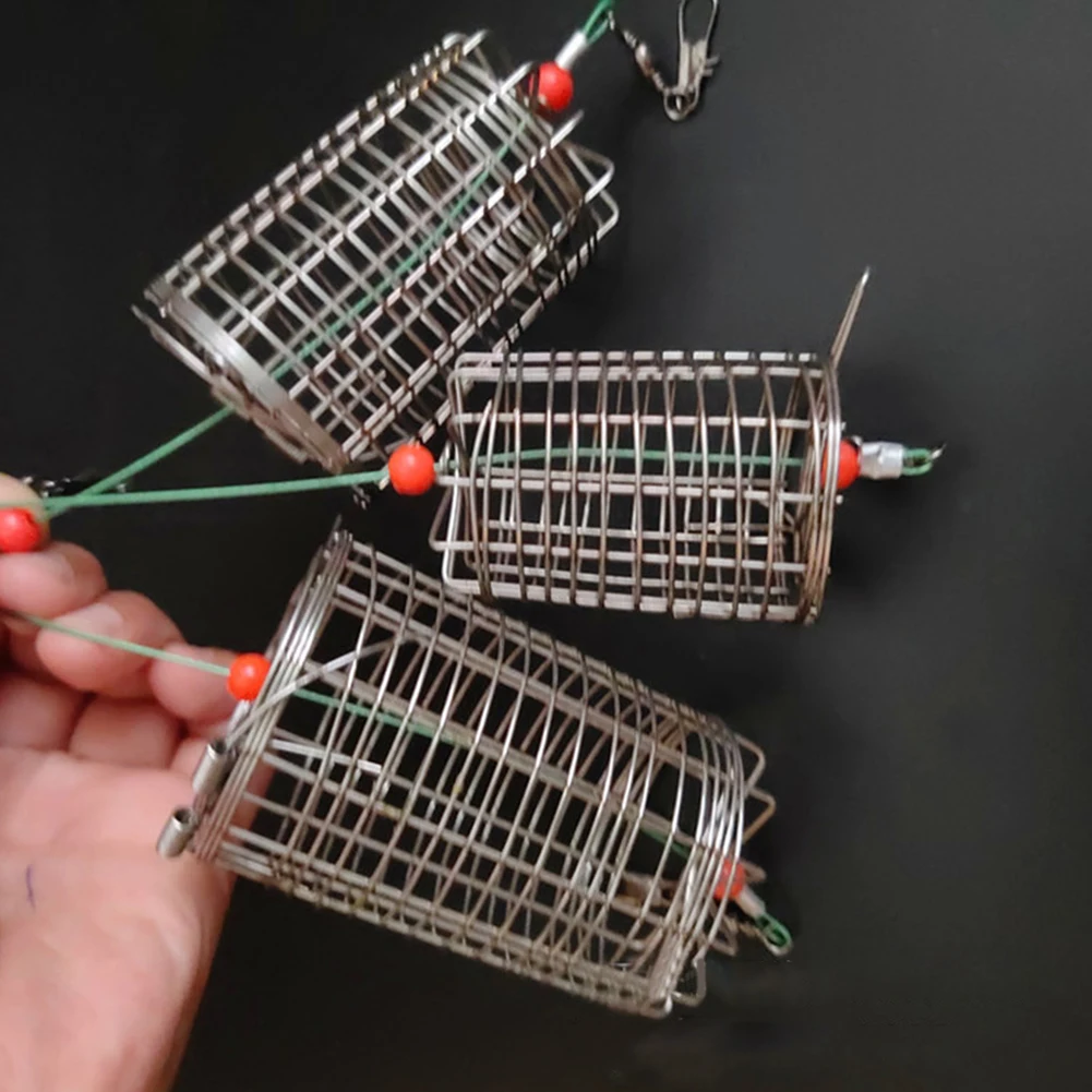 

Клетка для клетки в гранулах, корзина для приманки, фидер, держатель для блесны, рыболовное снаряжение для ловли карпа, Товары для рыбалки на...