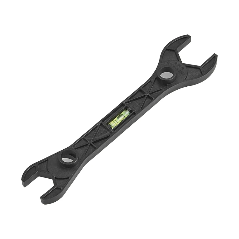 

Multifunctional Dual Headed Wrench Fine Workmanship for w/ Spirit Level Manual Tool Plumbing Tools Tap Spanner Repair To
