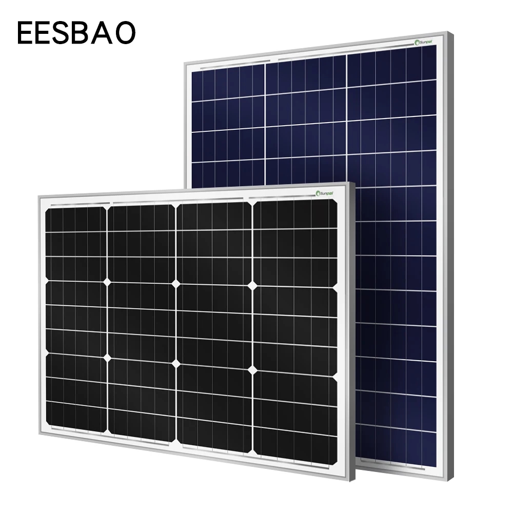

Small Mini Single Crystal Solar Panel 12V 18V 24V 20W 30W 40W 50W 100W 150W 50W Customized Solar Photovoltaic Module Panel