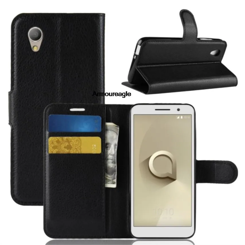 Чехол для alcatel 1 5 0 дюйма кошелек из искусственной кожи с чехлом-держателем