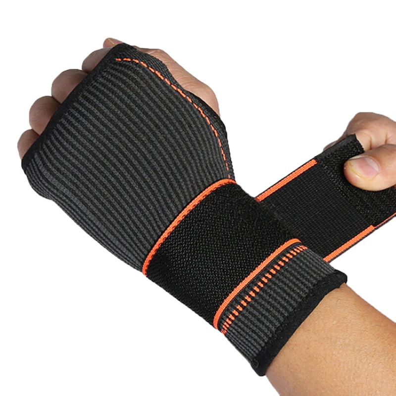 

1pc Professional wristband sports safety adjustable wrist support Gym carpal tunnel badminton tennis wrist wraps bandage Bracers