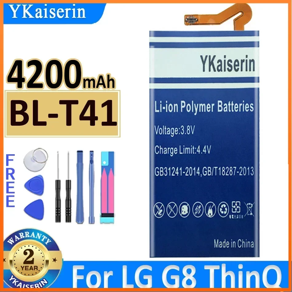 Аккумулятор BLT41 BL-T41 4200 мАч для LG G8 ThinQ LMG820QM7 LMG820UM1 LM-G820UMB LMG820UM0 LM-G820N мобильного