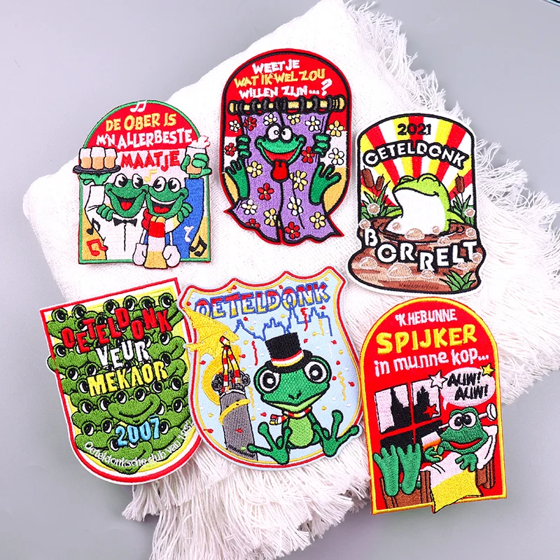Патчи с эмблемой Oeteldonk для одежды патчи карнавала сумки куртки аксессуары