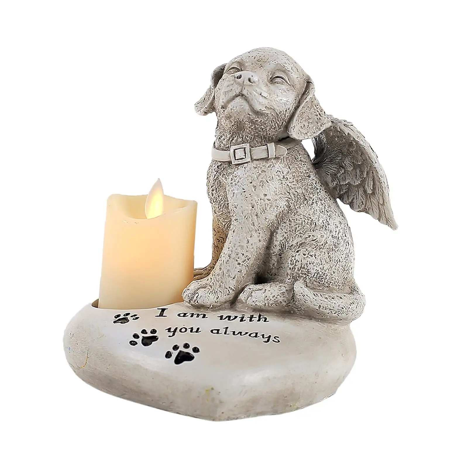 

Памятная статуя собаки, статуя сочувствия из смолы, памятная статуя, подарок на память, вечная в наших сердцах, собака, памятный подарок