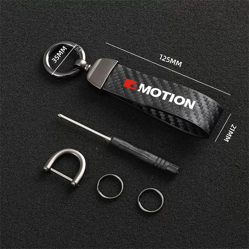 

Автомобильный брелок из углеродного волокна, брелок для ключей для Volkswagen VW Golf 4, motion Polo Tiguan Passat Touareg Touran Scirocco Auto