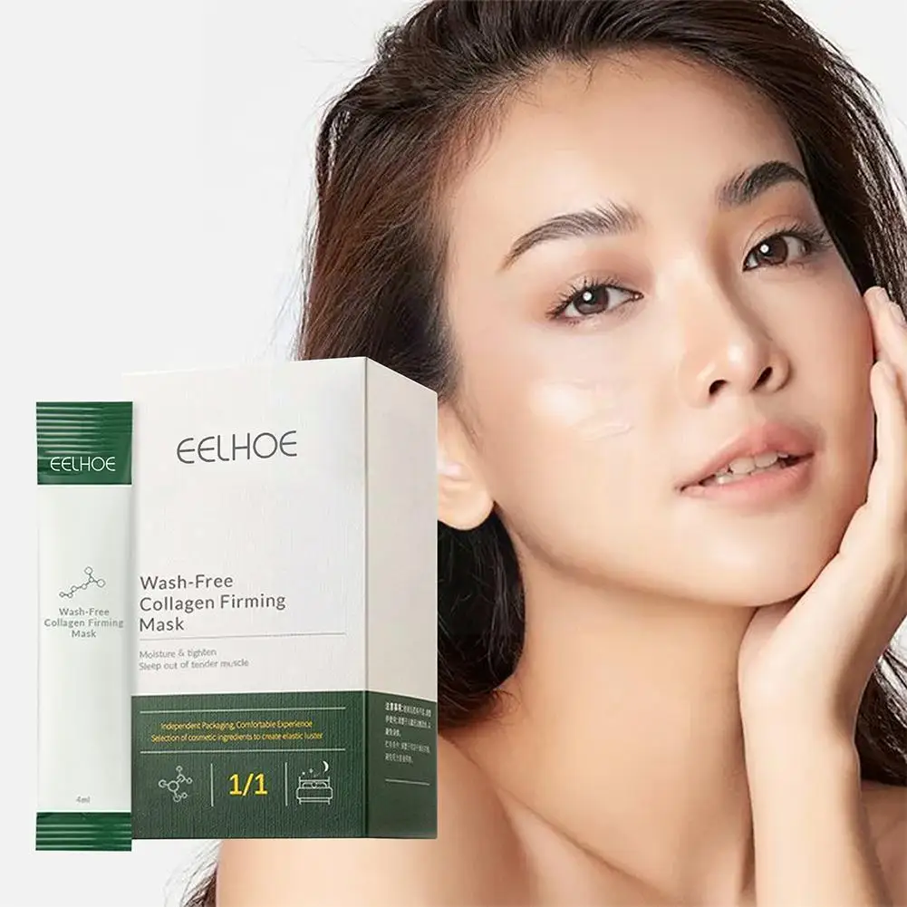 

20Bags Night Collagen Firming Sleeping Mask Jelly No Skin Hydrate Gel Improving Mild Rough Wash Repair Moisturizing Care De I9J2
