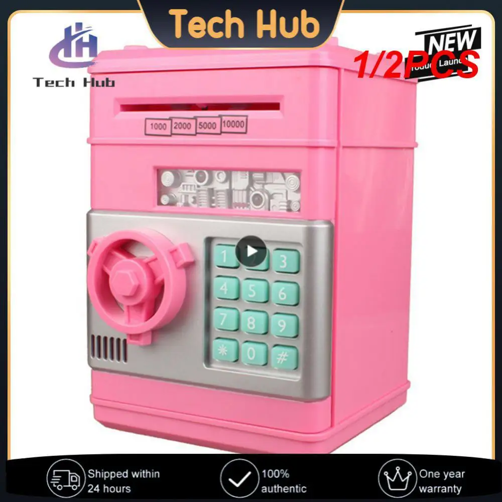 

1/2 шт., Электронная Копилка с кодом для монет