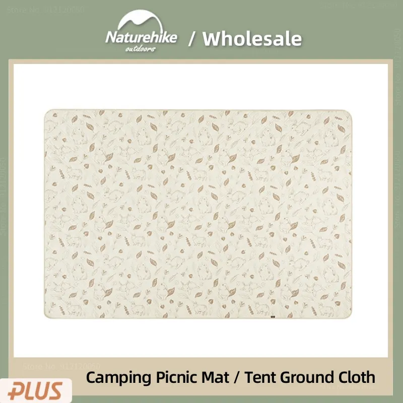 

Naturehike Camping Portable Picnic Mat Outdoor Tour Damp-proof Mat Peach Skin Fleece Waterproof Tent Ground Cloth Camp Supplies