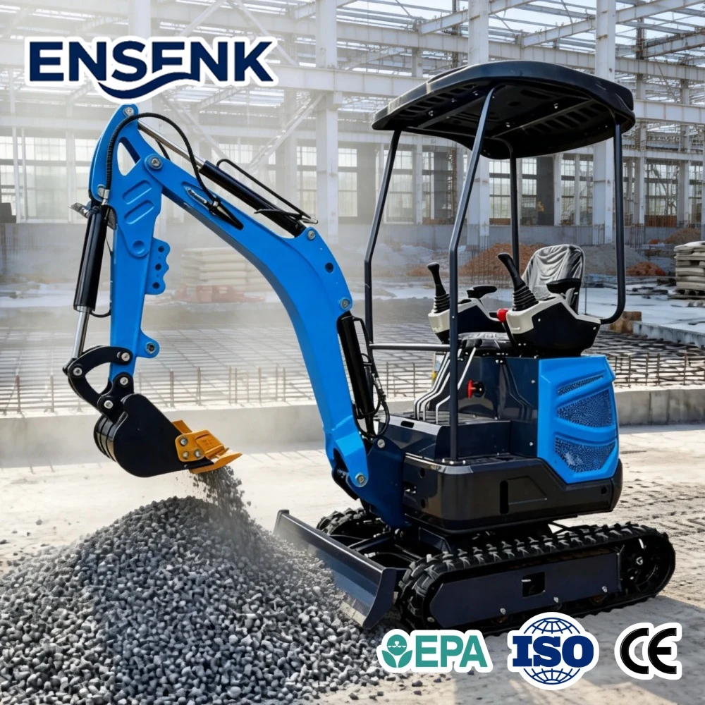 Фото Мини-экскаватор Yanmar 1.5T компактный с сертификацией CE и ковшом для строительных работ, для дома, Hoflader, Escavadeira, Digger, Европа №2