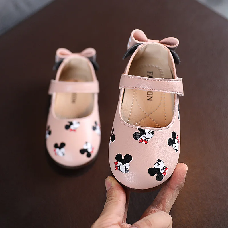 2022 Fashion Disney Casual Children Shoes Lovely Cute Mickey Leisure Shoes Kids High Quality Four Seaons Girls Sandals enlarge