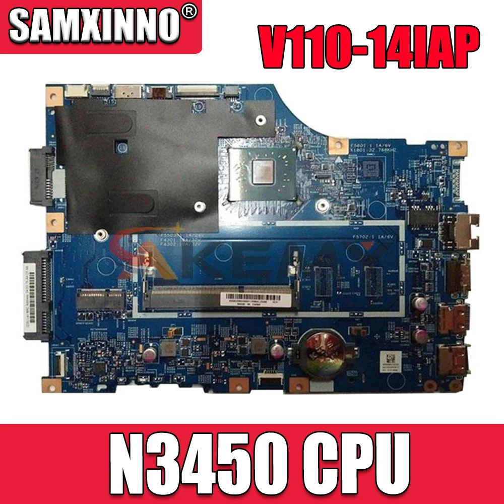 

LV114A_MB 15270-1 For Lenovo 110-14IAP V110-14IAP Laptop motherboard With Intel N3450 CPU DDR3L 100% Fully Tested