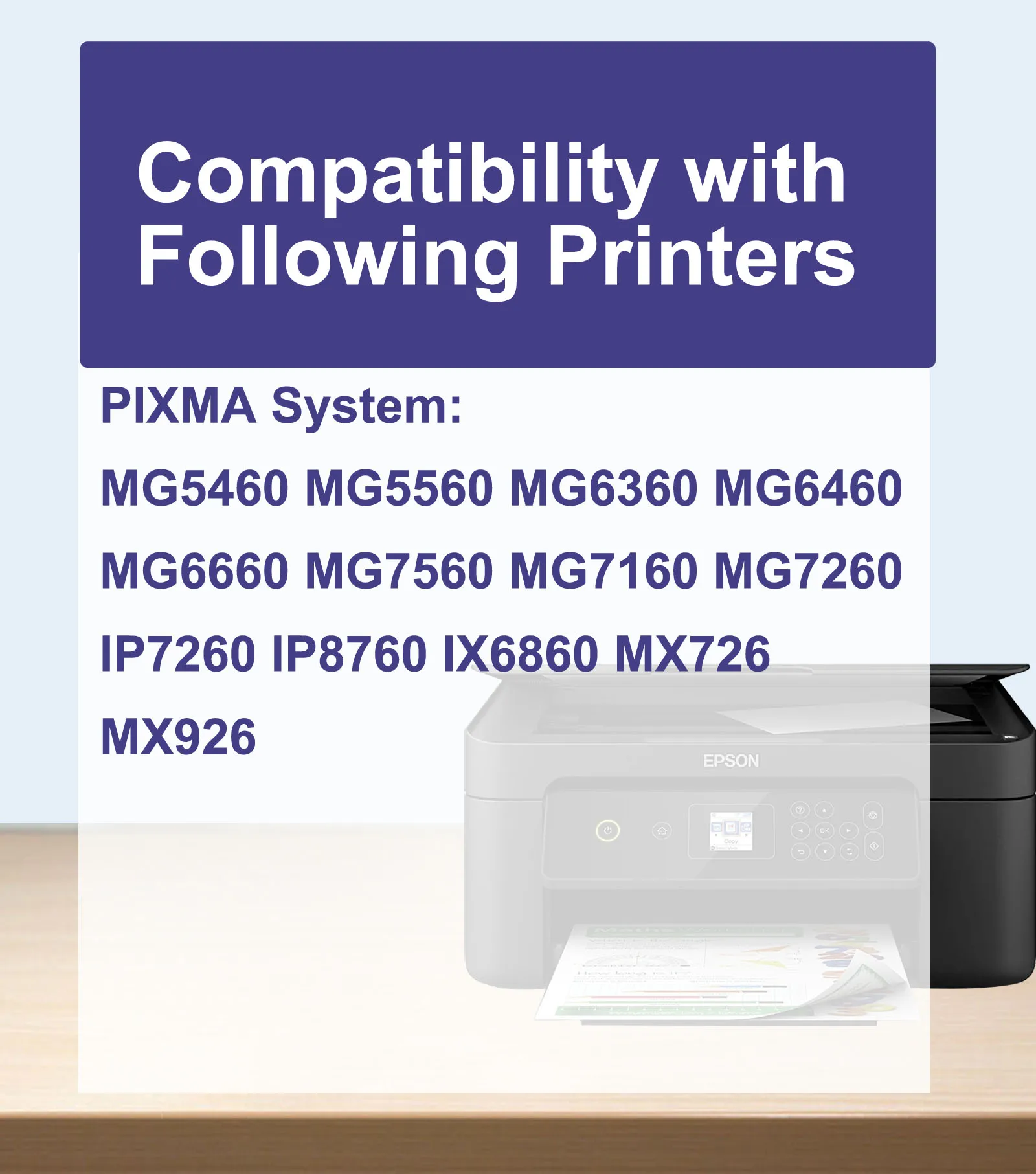 Картридж Ogouguan PGI 650 CLI 651 для принтера Canon Pixma MX726 MX926 MG5560 MG5660 MG6360 MG6460 MG6660 MG5460 |