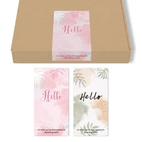 thank you gift packaging sealing label sticker 25 100pcs rectangle vintage hello stationery sticker for business gift decoration
