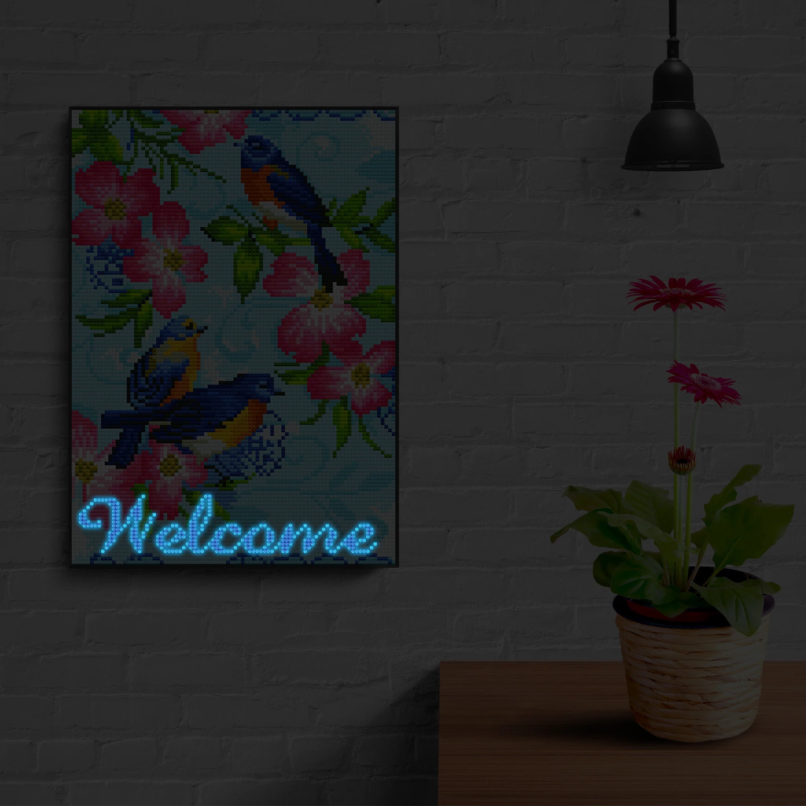 Алмазная 5D картина сделай сам вышивка крестиком светящийся в темноте рисунок с