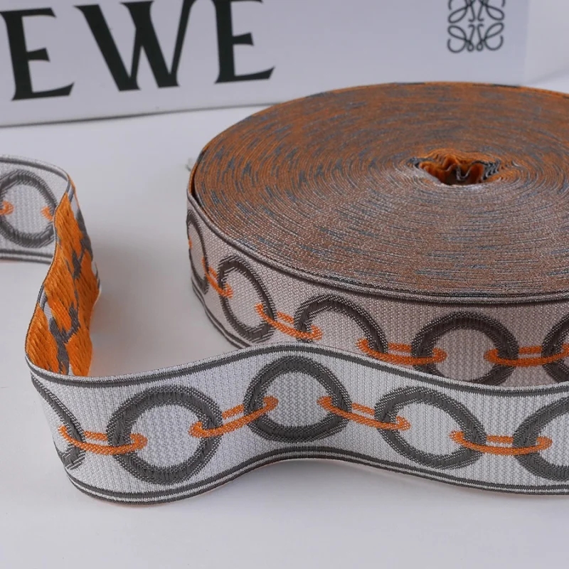 25 м/лот 3 см ширина жаккардовая кружевная лента ремни занавески отделка тесьма