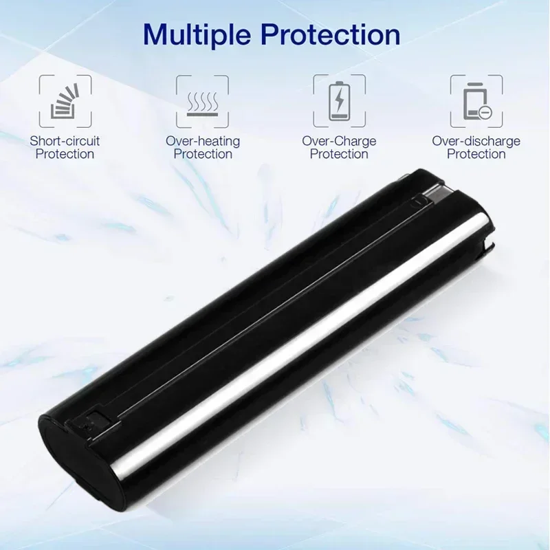 4000 мАч для Makita 9 6 В 9000 9001 9002 9033 9600 191681 -2 632007 -4 6096D 4390D 5090D 8402VD ML902 Аккумулятор