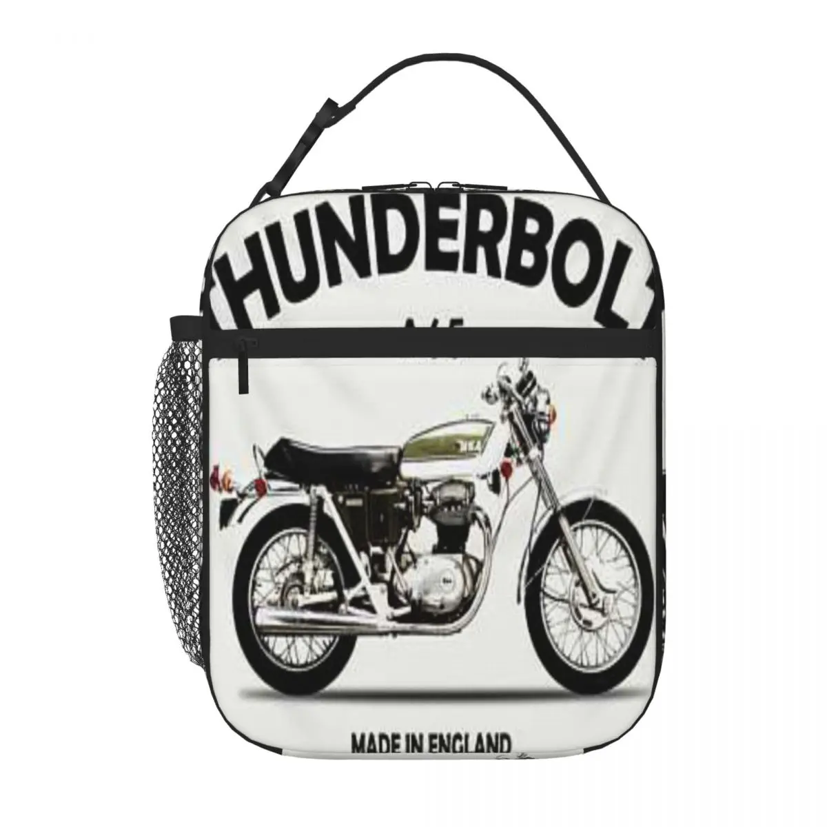 

Bsa A65 Thunderbolt 1971 Mark Rogan Transparent Lunch Tote Lunchbox Lunch Box Kids Kawaii Lunch Bag