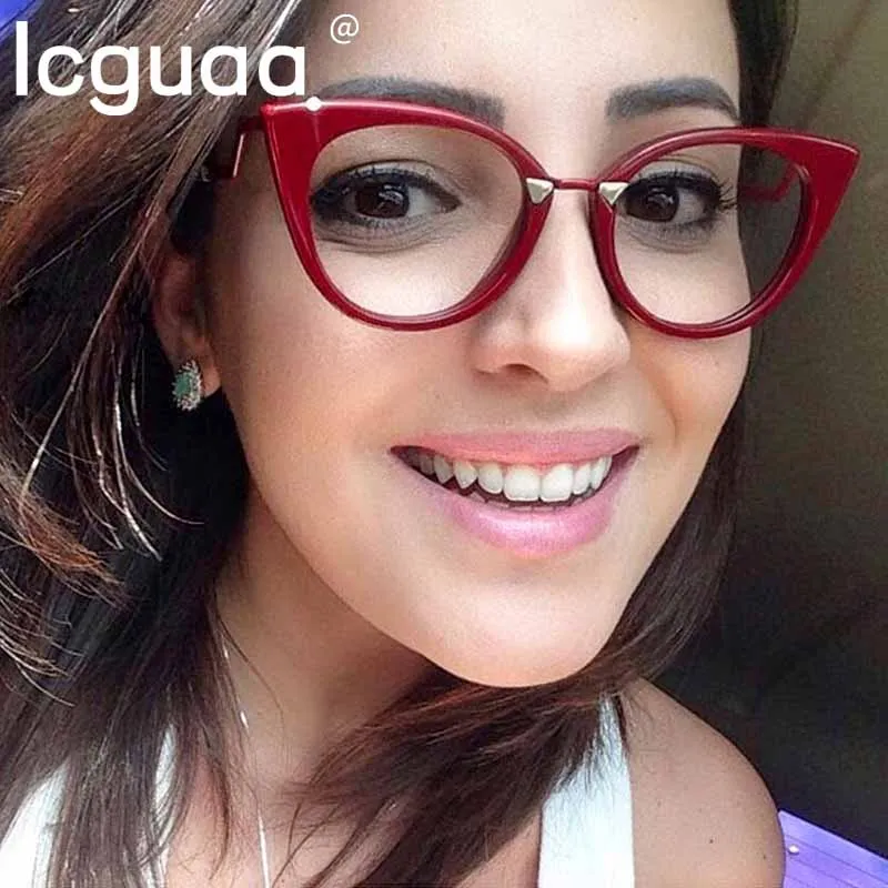 

Женские очки в металлической оправе очки в форме "кошачий глаз", оптические очки по рецепту для женщин, женские очки серые