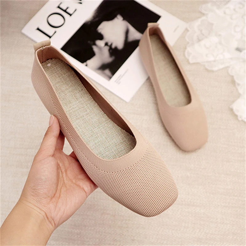 

Сандалии женские сетчатые на низком каблуке, мягкие повседневные туфли-лодочки, дышащая модная прогулочная обувь, для летнего сезона