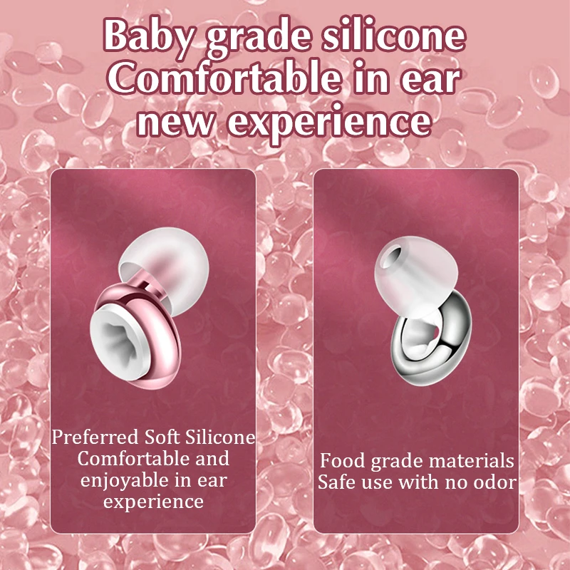 1 пара многоразовых беруш с шумоподавлением и коробкой для хранения силиконовая