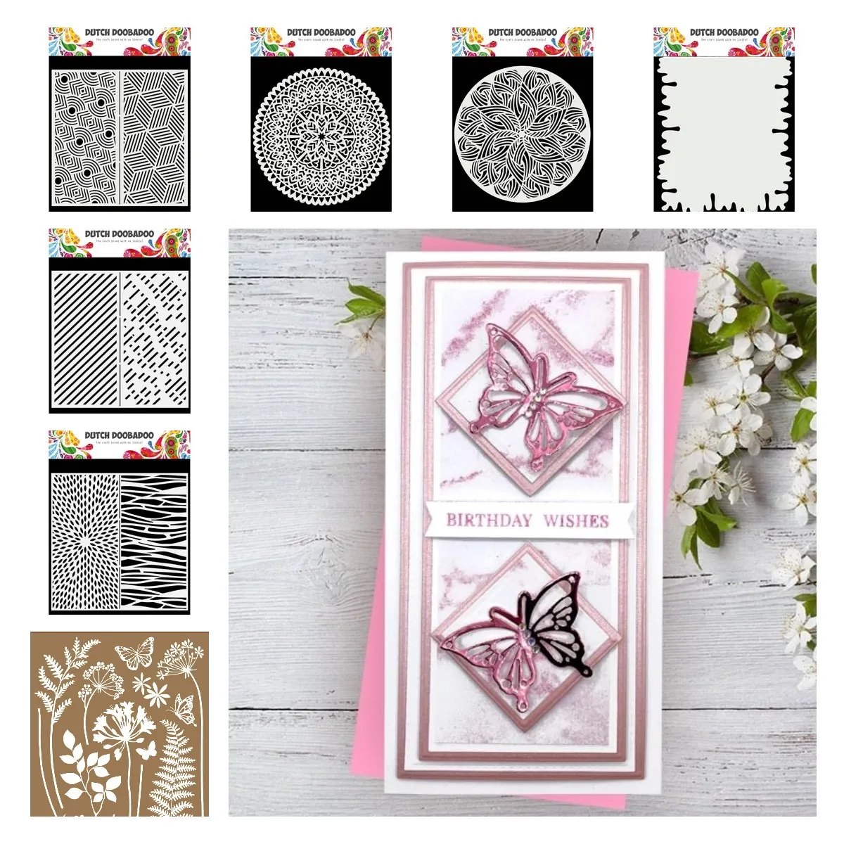 

Exquisite Pattern Series Stencil DIY Molds Scrapbooking Paper Making Cuts Crafts Template Handmade Decoration 2022 New