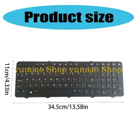 bcase Клавиатура для Probook 650 G1 655 G1 черная