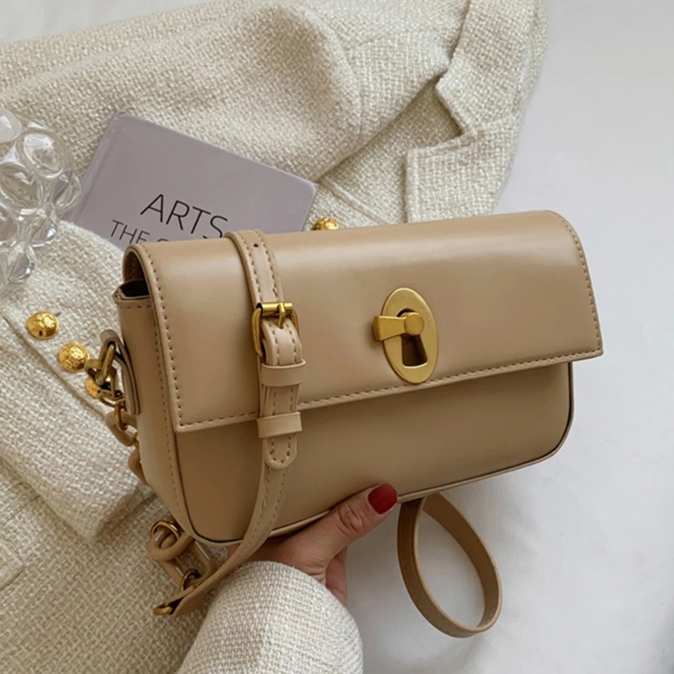 

Luxury Designer Handbag Purses PU Leather Women Bag Fashion Shoulder Crossbody Messenger Bags for Female 2022 Branded Flap Sac