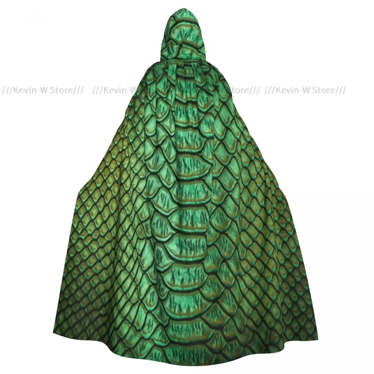 Двусторонний плащ унисекс с капюшоном для взрослых вампиров накидка со змеиной