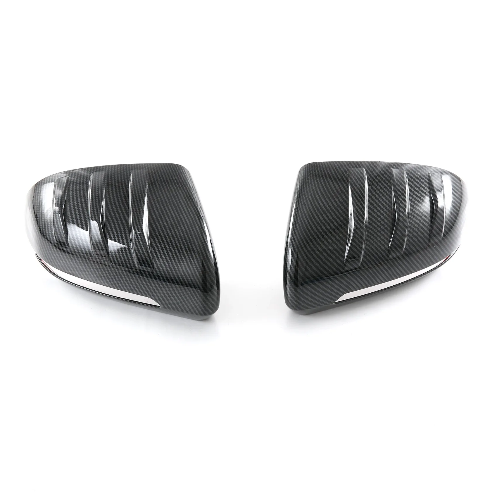 

Car Carbon Fiber ABS Rearview Mirror Cover Trim Stickers for BYD ATTO 3 Yuan Plus 2022