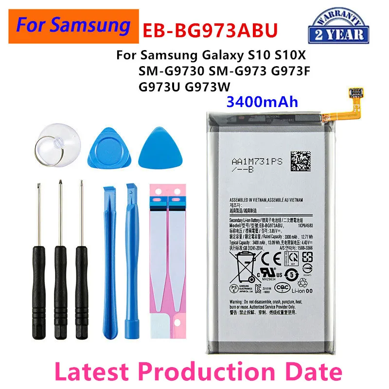 Долговечная сменная батарея для Samsung Galaxy S6, S7, S8, S9, S10, J5 Pro, J7 Pro, внутренняя батарея высокой емкости (art.: 3920db481ddfc) - 3920db481ddfc