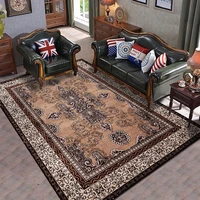 bubble kiss retro classic dark brown persian living room carpet customized soft floor mat home luxury ethnic style bedroom rug