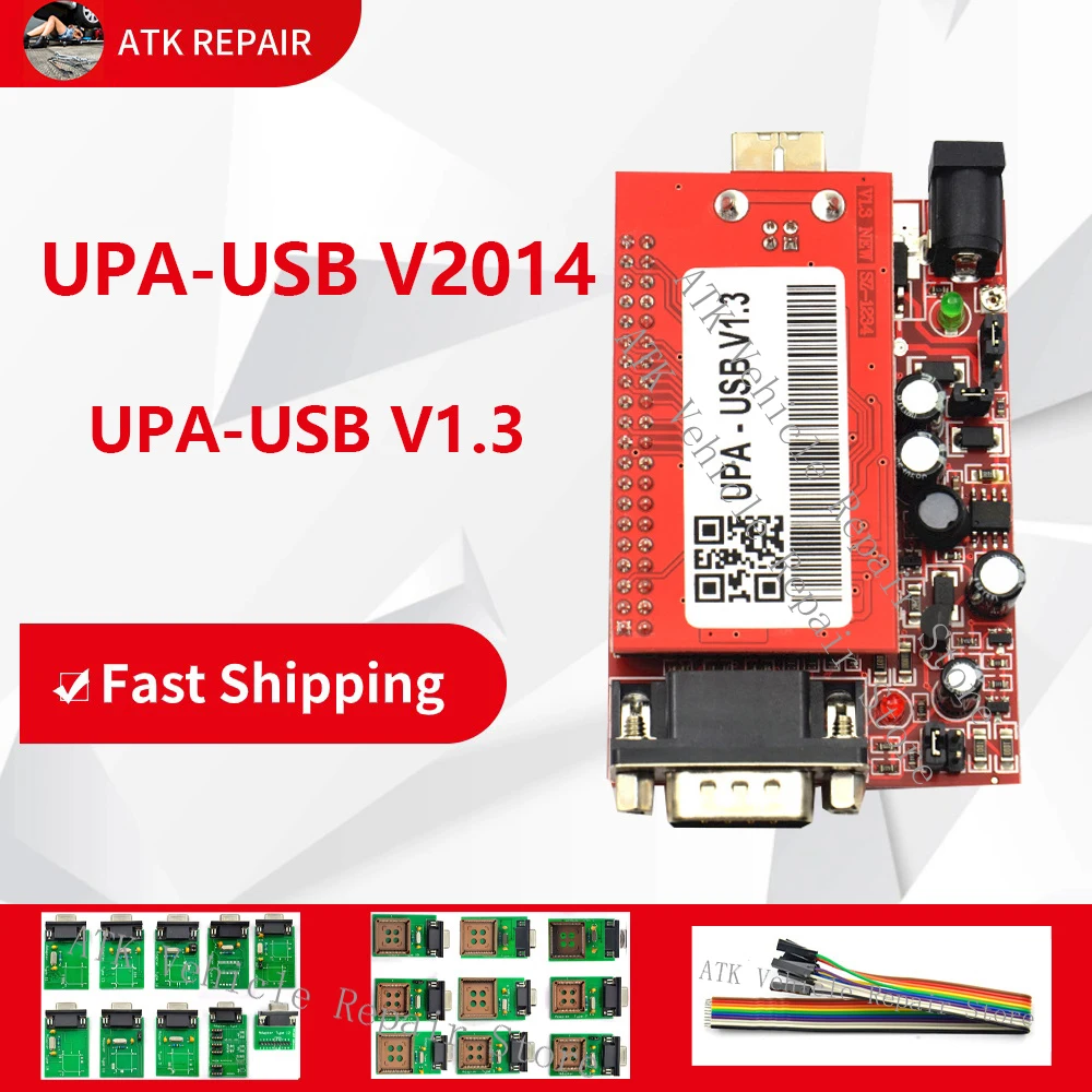 UUSP UPA USB 1.3 EEPROM Адаптер Программатор Диагностический инструмент UPA-USB ECU Чип V1.3
