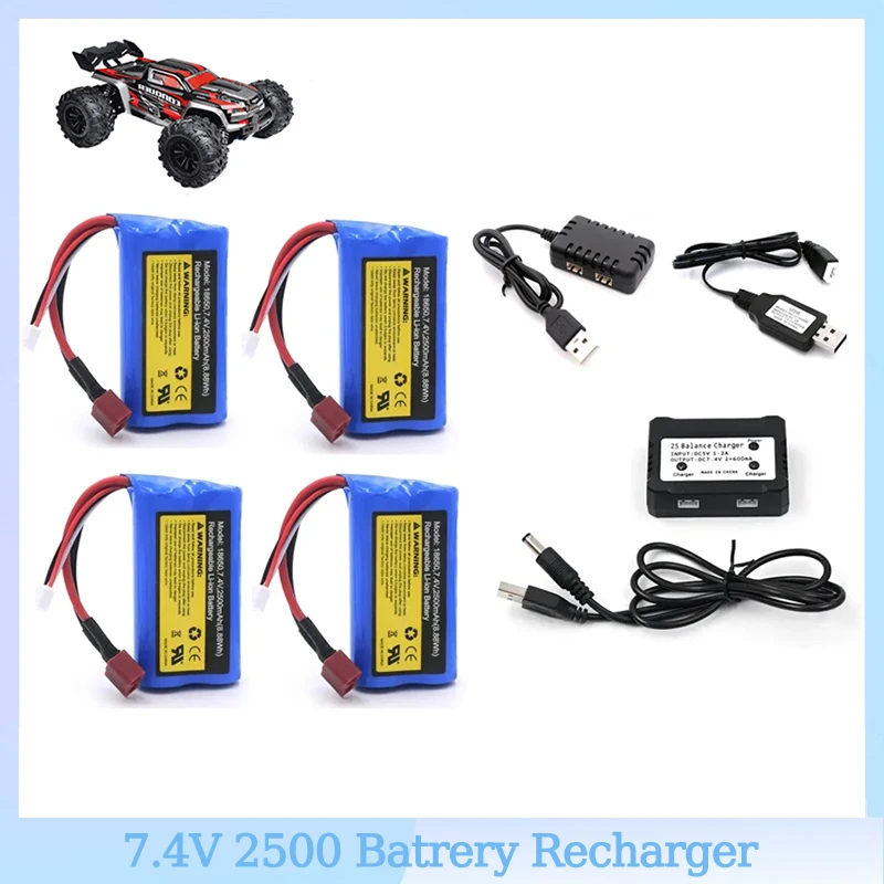 2S 7 4 V Lipo аккумулятор для SCY 16010 16102 16103 JJRC Q130 RC автомобильный запасные части v 2500mah