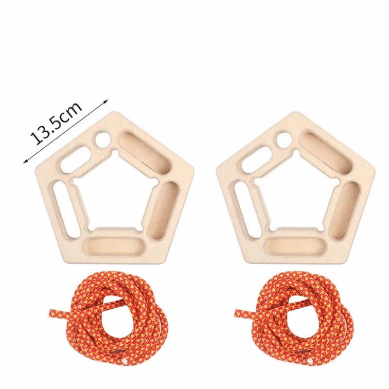 Rock Climbing Hangboard Wooden Hand Grip Strengthener Forearm Exerciser for Climbers Pull Up Fingerboard Finger Training Board