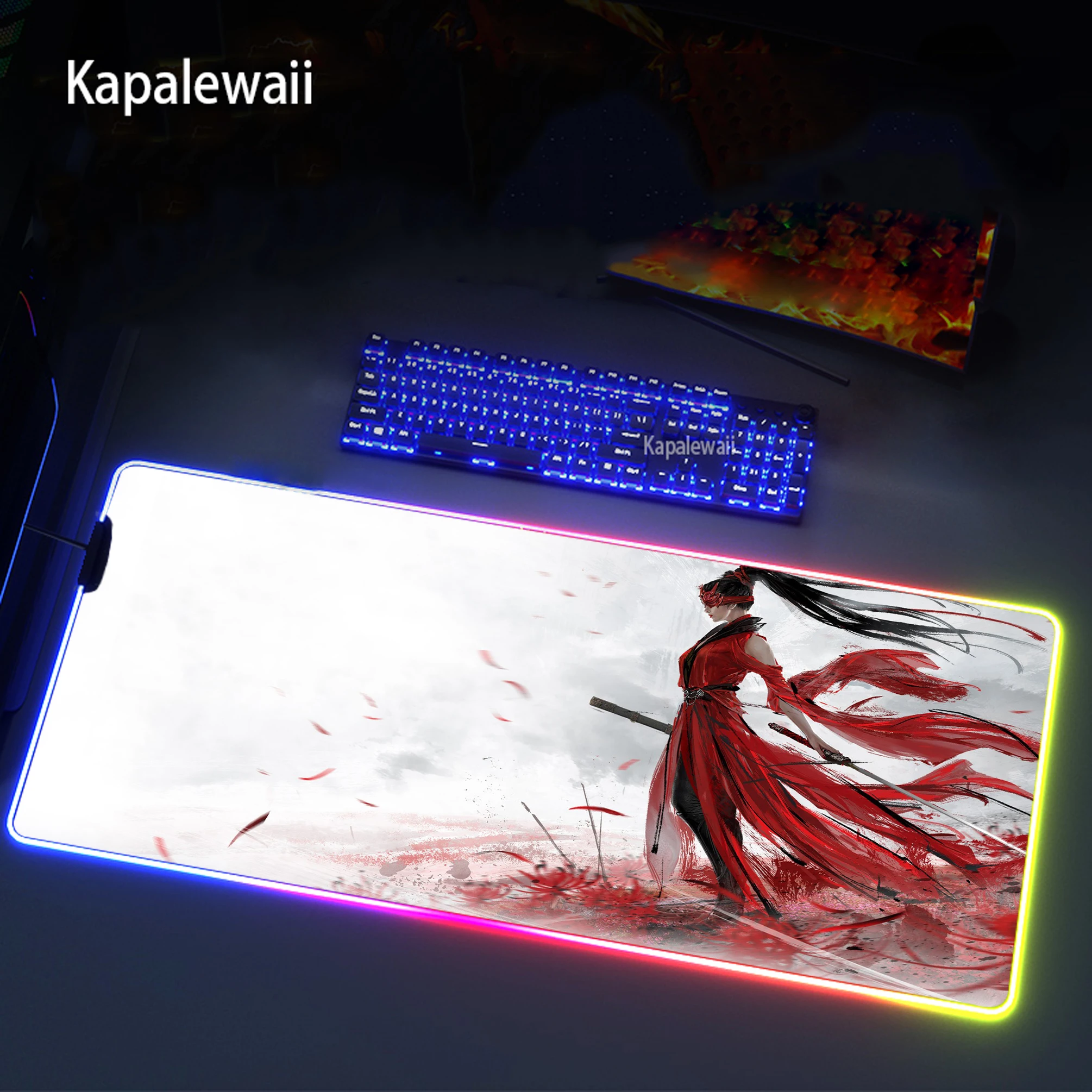 

Игровой коврик для мыши, 900x400 мм, для клавиатуры и ноутбука