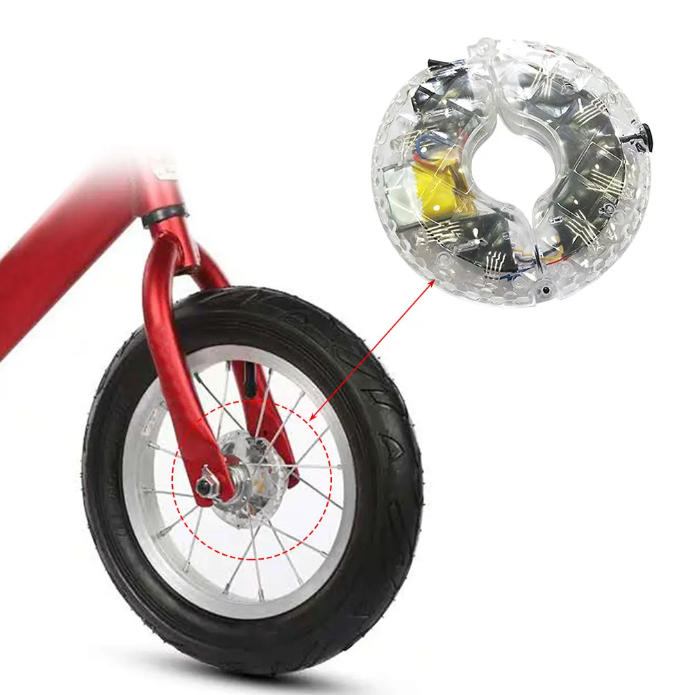 

Фары для велосипедных колес, 7 цветов, декоративные фары для горных велосипедов, фары для велосипедных колес