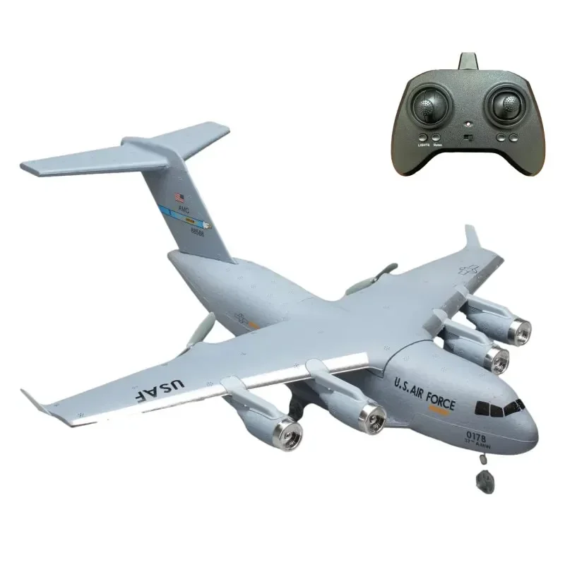 Радиоуправляемые самолеты C17 военный транспортный самолет пенопласт с