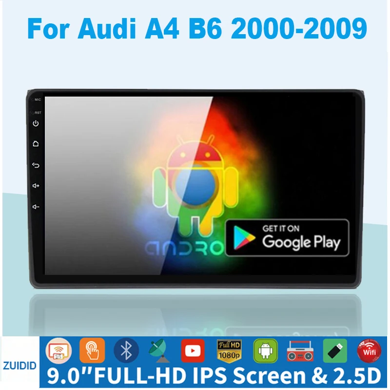 Автомагнитола Carplay 2DIN Android 10 0 GPS-навигация мультимедийный видеоплеер с Bluetooth