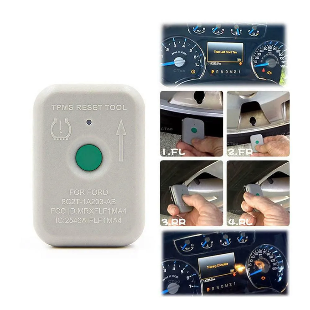 

Front Rear Right Pressure Monitoring Sensor Tire Pressure Monitor Sensor System Tool Tire Pressure Tool For Ford TPMS19