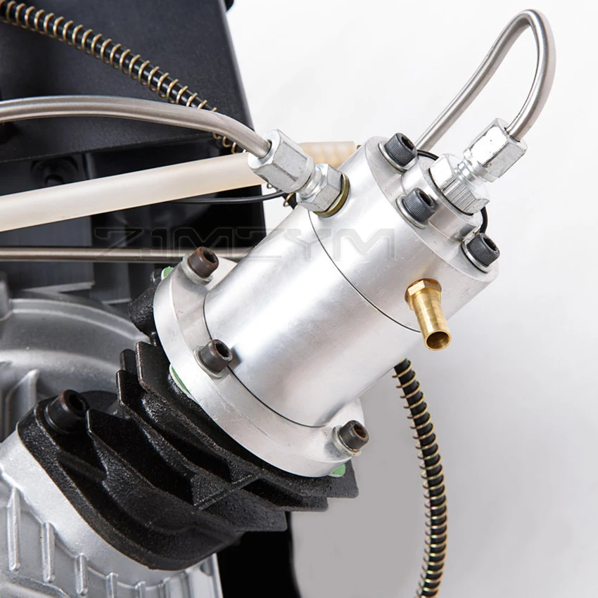 Двухцилиндровый воздушный компрессор PCP 4500 фунтов на квадратный дюйм насос