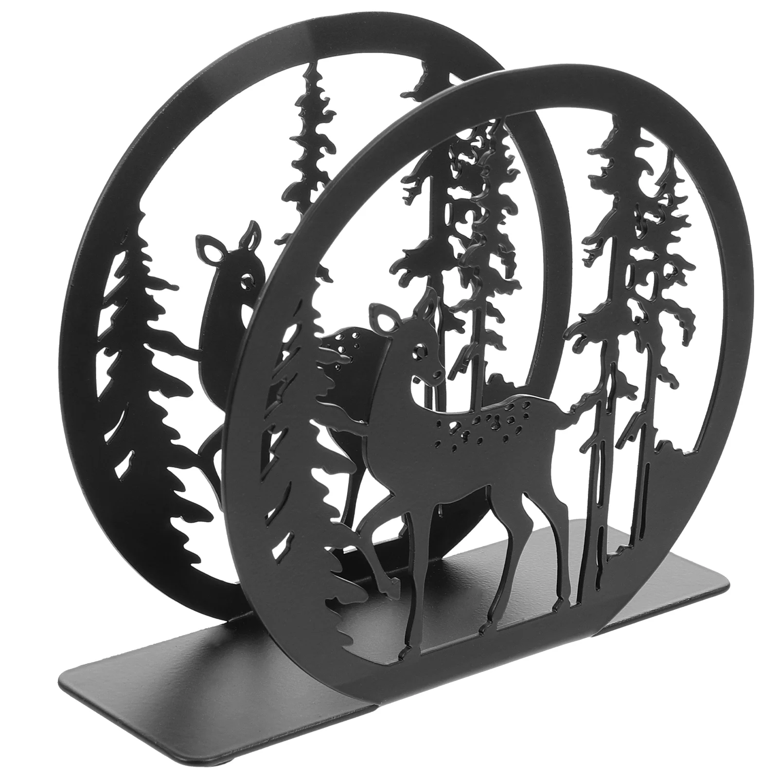 Декор пятнистый олень держатель для салфеток хранения поднос ванной комнаты