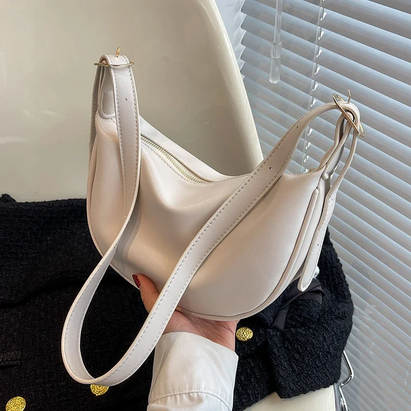 

Handbags for Women Designer Crossbody Bags Lady Casual Travel Hobos Bag Sac A Main Vintage Soft Leather Shoulder Bag Female New