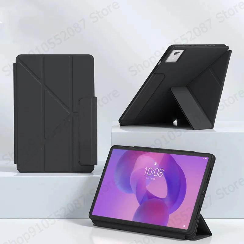 Фото Чехол для Lenovo Idea Tab Pro 12 7, модель tb373fu, tb375fc, магнитный, из искусственной кожи, с подставкой, для Funda Idea Tab Pro, 12,7 дюйма №4