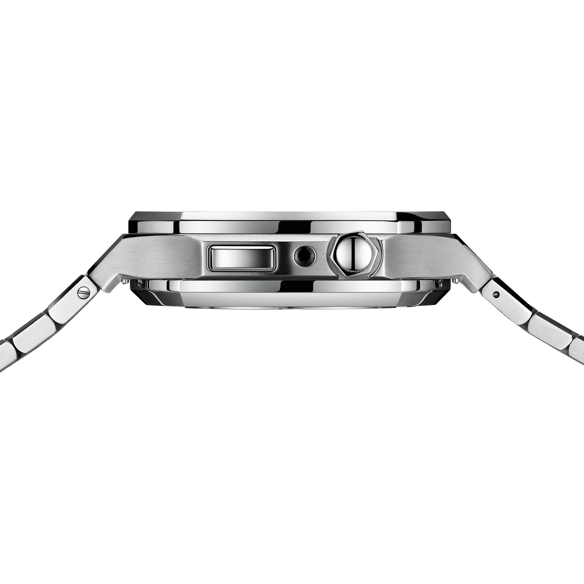 Чехол из нержавеющей стали для Apple Watch Band металлический ремешок 45 мм 44 41 комплект